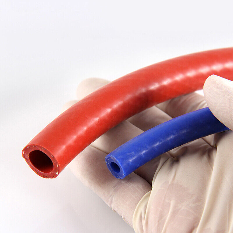 Reinforced Braided Hose Tube Silicone Tubing For Water Vacuum Air High Temp 300℃