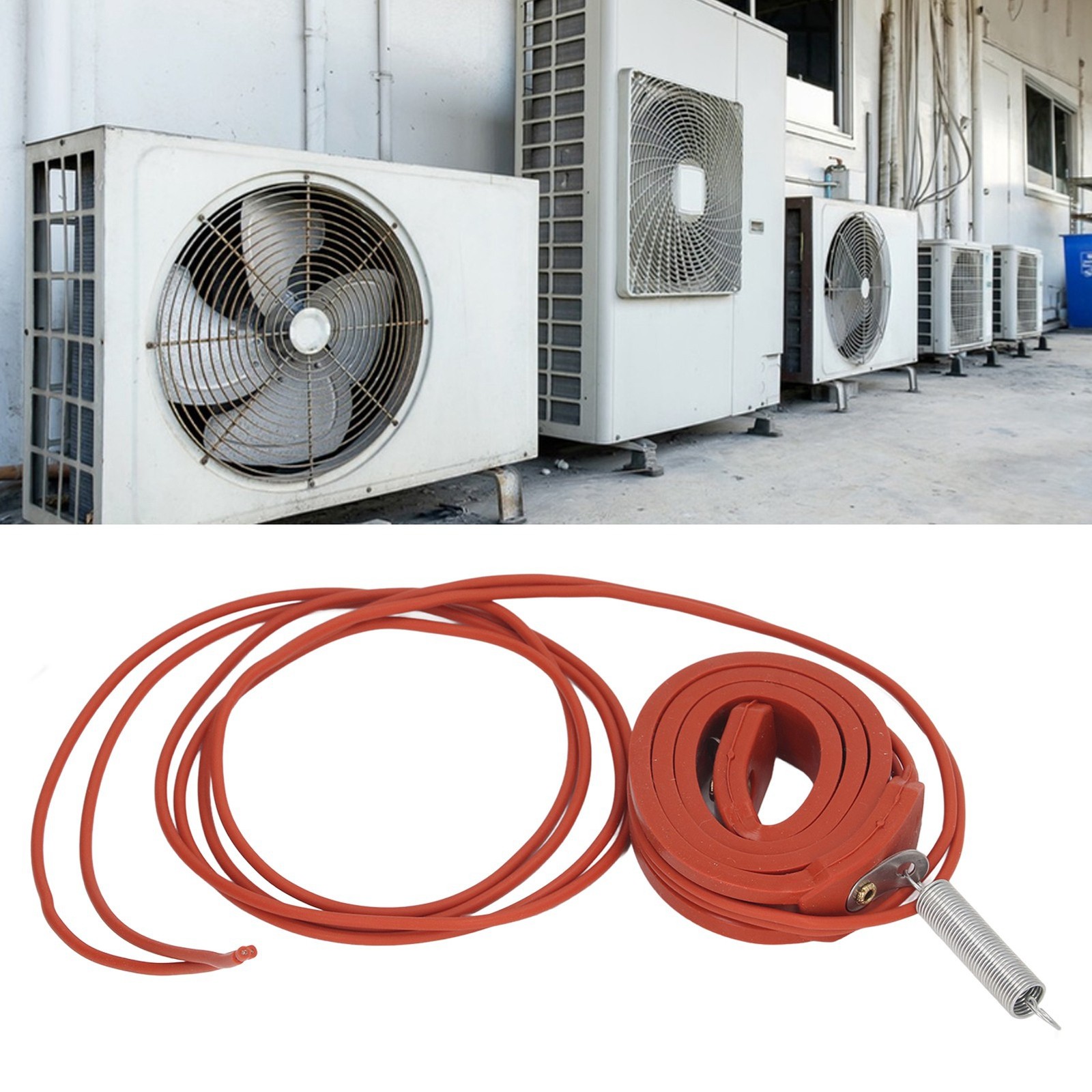 Pipe Freeze Protection Heating Cable AC220V Pipe Heating Cable High Thermal