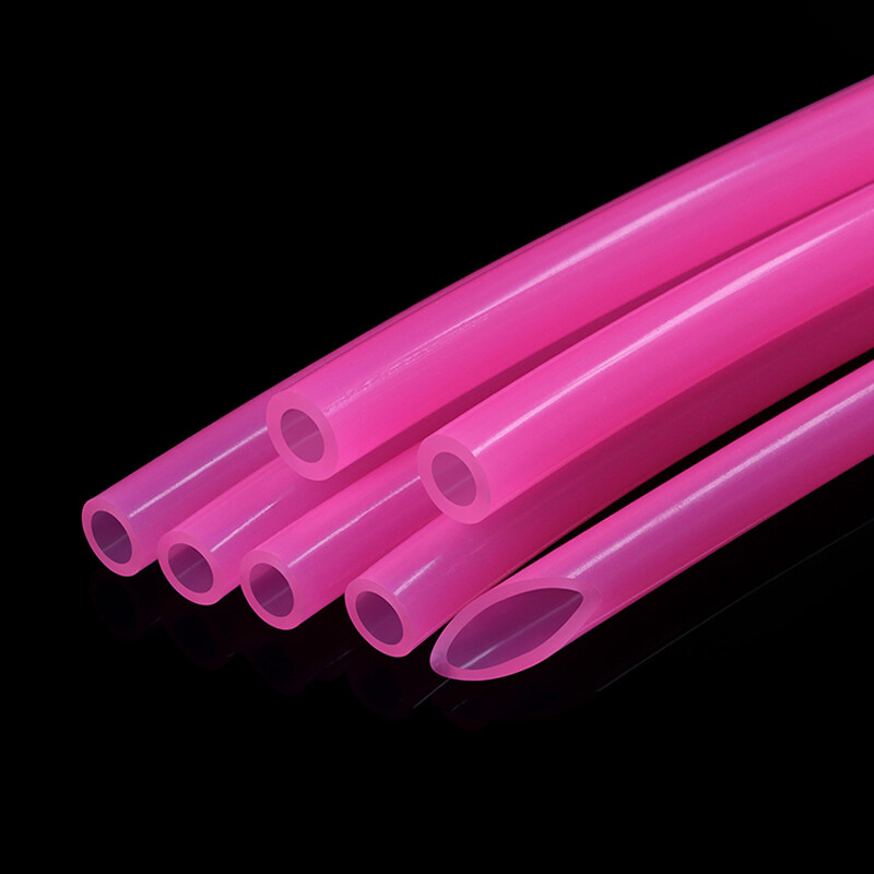 Pink Silicone Tube Food Grade Beer Milk Flexible Hose Pipe Soft Rubber 2mm-6mm