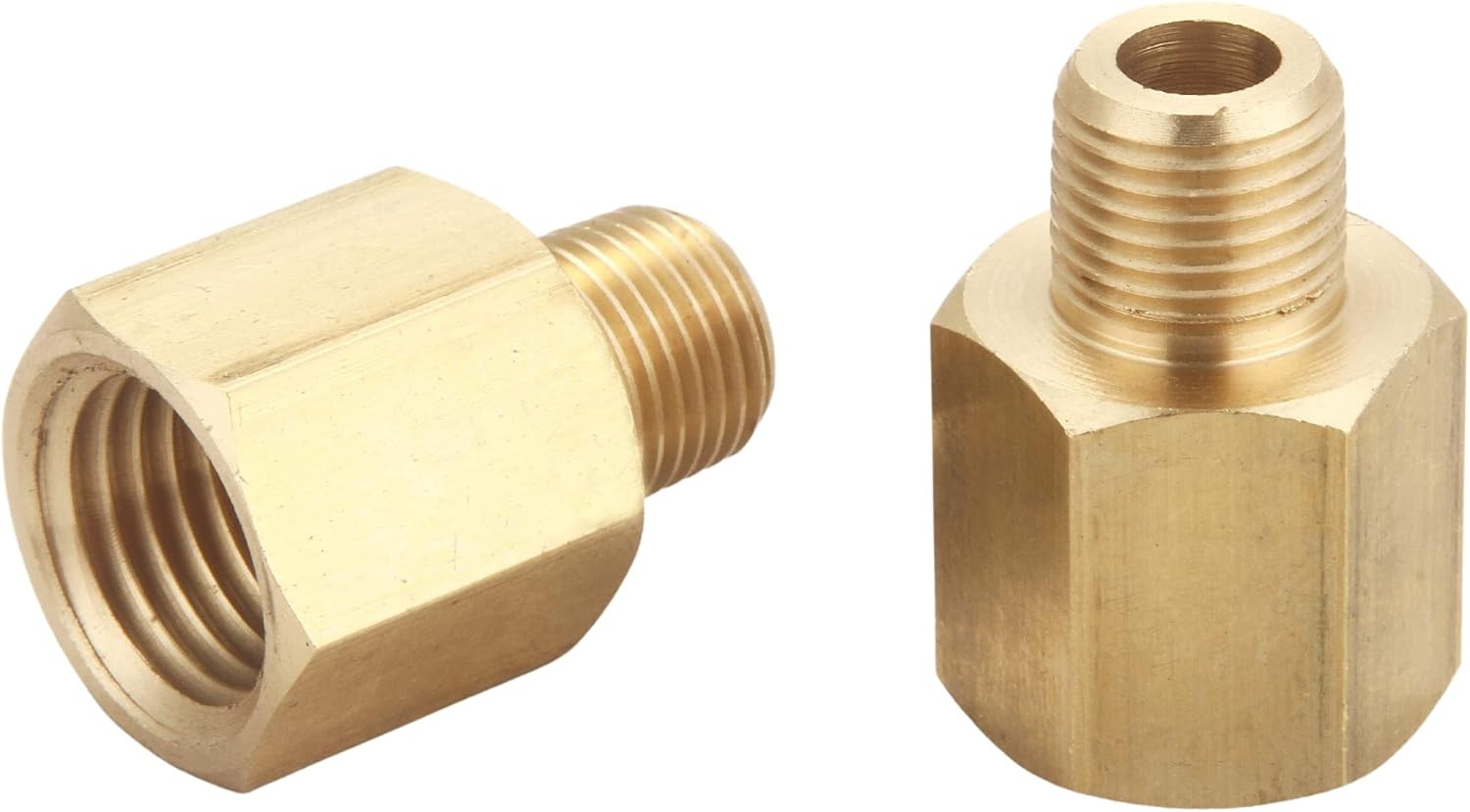 1/4 Inch Female to 1/8 Inch 1/8 Inch NPT Male x 1/4 Inch NPT Female 2 Piece