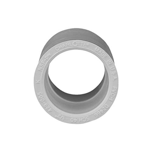 1/2 SCH 40 COUPLING SXS CONTRACTOR PACK 1/2 Inch ( Bag qty: 10 ) 10 White