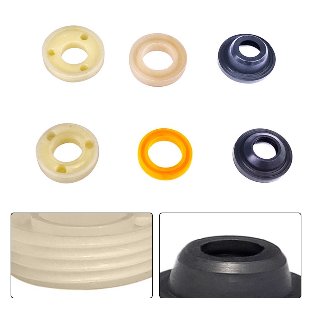 Instantly Fix Loose Toilet Hinges Nonslip Rubber Fixings for Seat (Pack of 6)