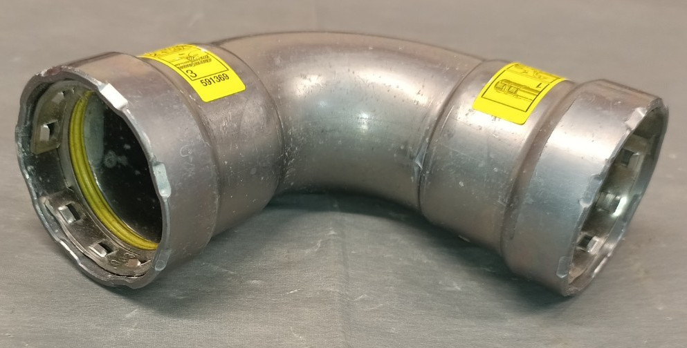 Viega 25211 1″ MegaPressG 90° Elbow