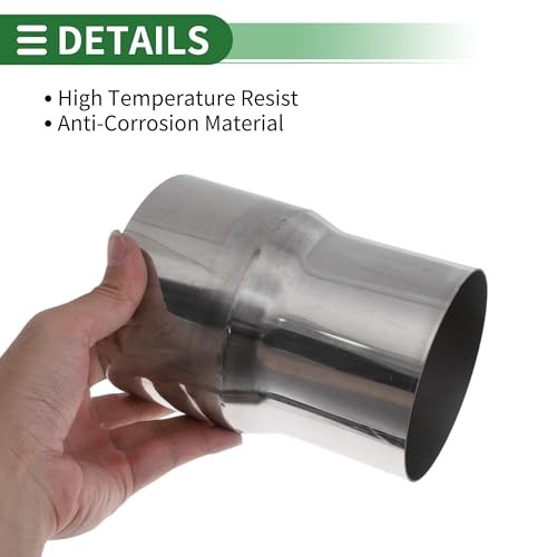 4″ OD to 4.5″ OD Mandrel Exhaust Bend Elbow Concentric Reducer 4″ ID – 4.5″ ID