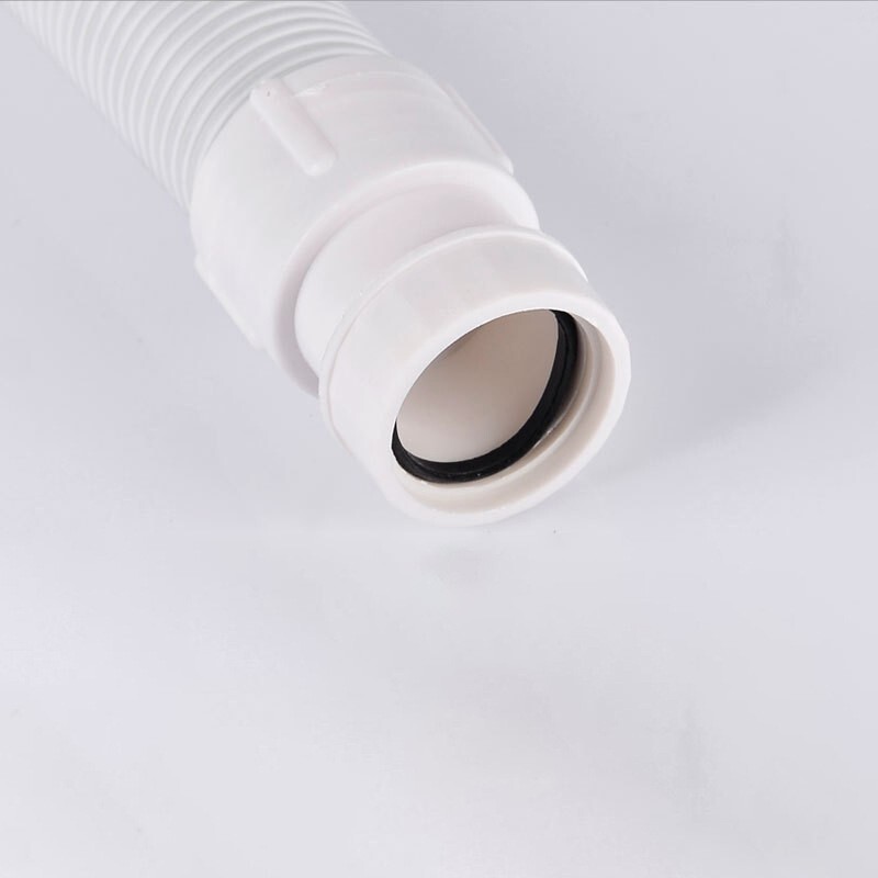 Kitchen Flexible Waste Trap Drainage Pipe Connector Bathroom Basin Shower Pipe