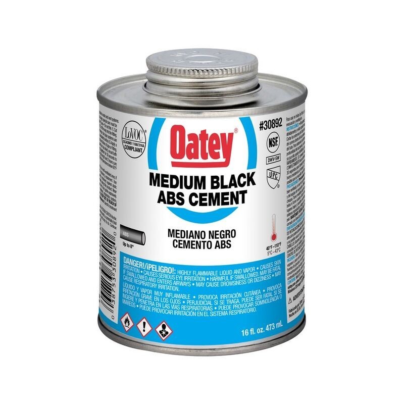 NEW OATEY 30850 FRESH CAN 4OZ HEAVY DUTY CLEAR PVC PIPE GLUE CEMENT