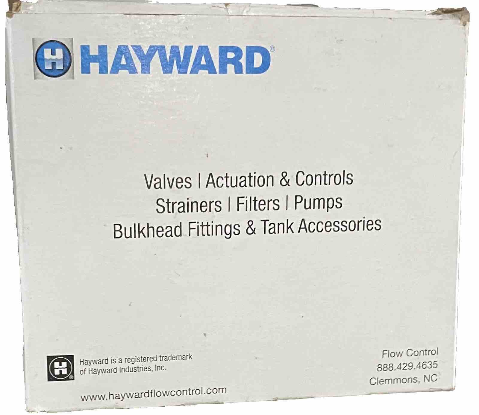 2 pcs Hayward TB1100STE 1″ PVC Inline True Union Ball Valve Socket/Threaded EPDM