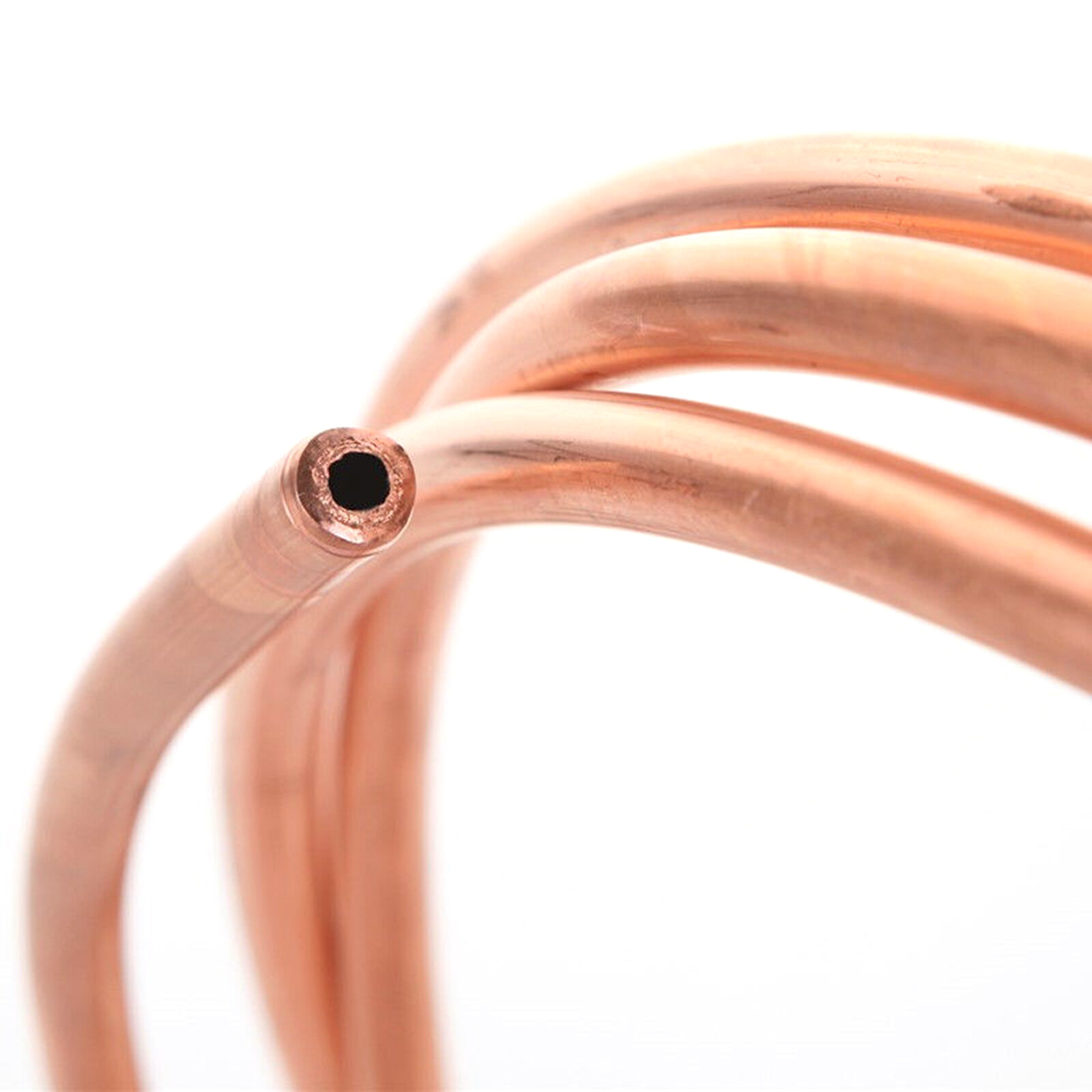 Microbore Copper Pipe Tube T2 99.9% Pure Refrigeration Coil Soft OD: 2mm To 22mm
