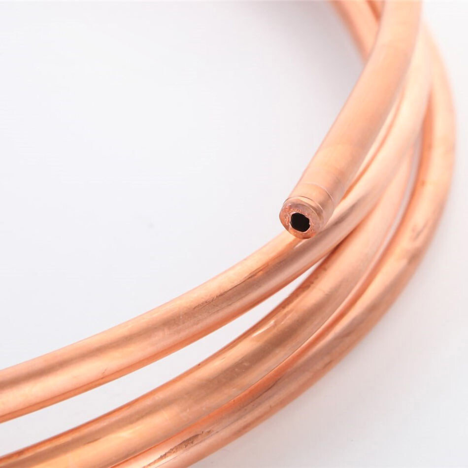 Copper Pipe Ø 2/2.5/3/4/5/6/6.35/8/9.52-12.7mm Soft Copper Pipe Copper Pipe Ring
