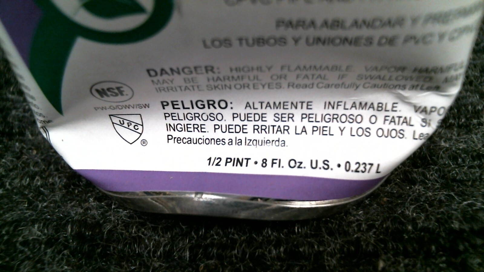 Weld-On 13993 P-68 Primer Pvc/Cpvc 1/2 Pint 8 Fl. Oz. NEW GR8 BUY!! 👀