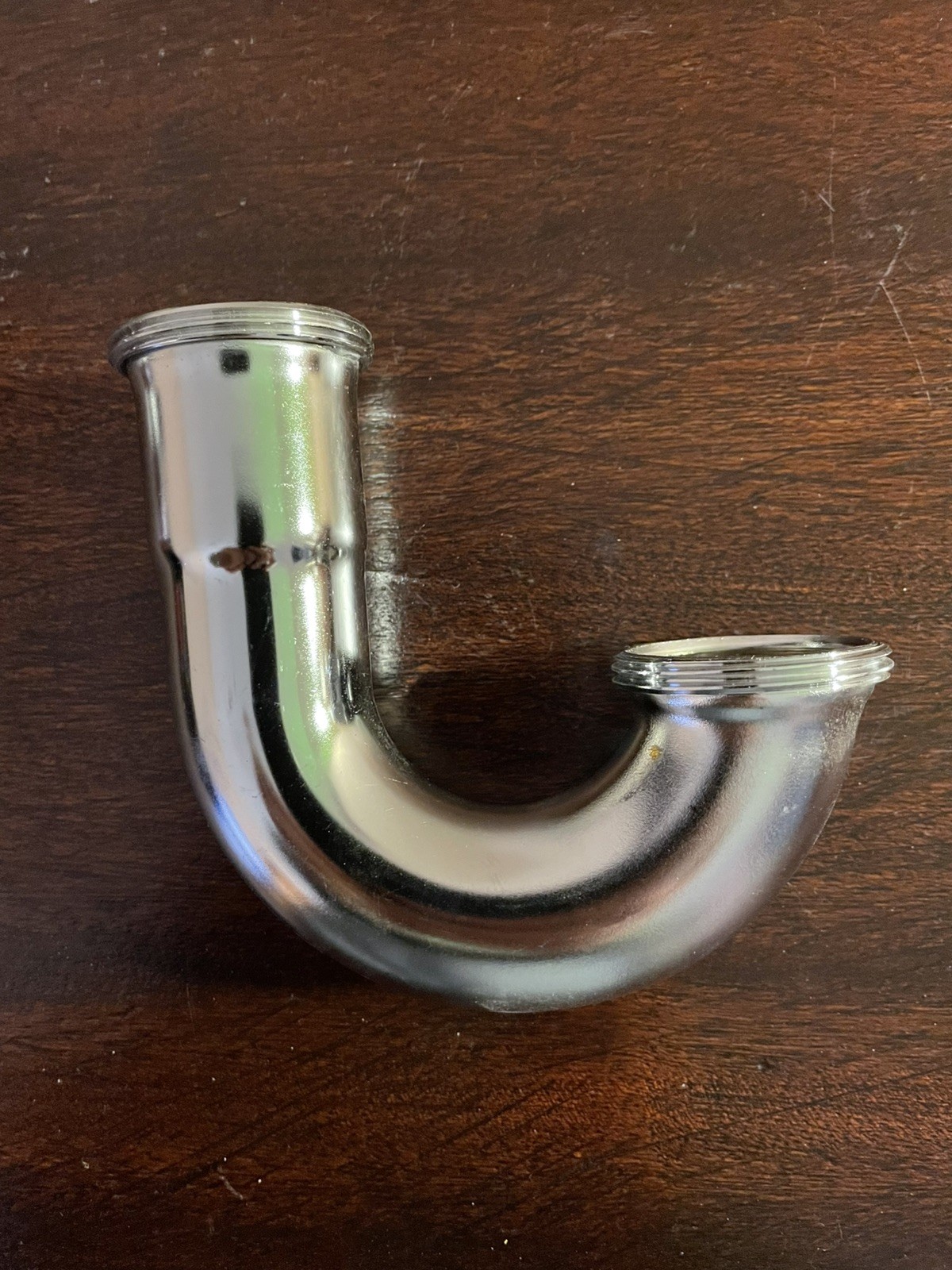 Chrome Plated Brass J-Bend Housing P-Trap 1-1/4″ Dia x 4″ Total Width