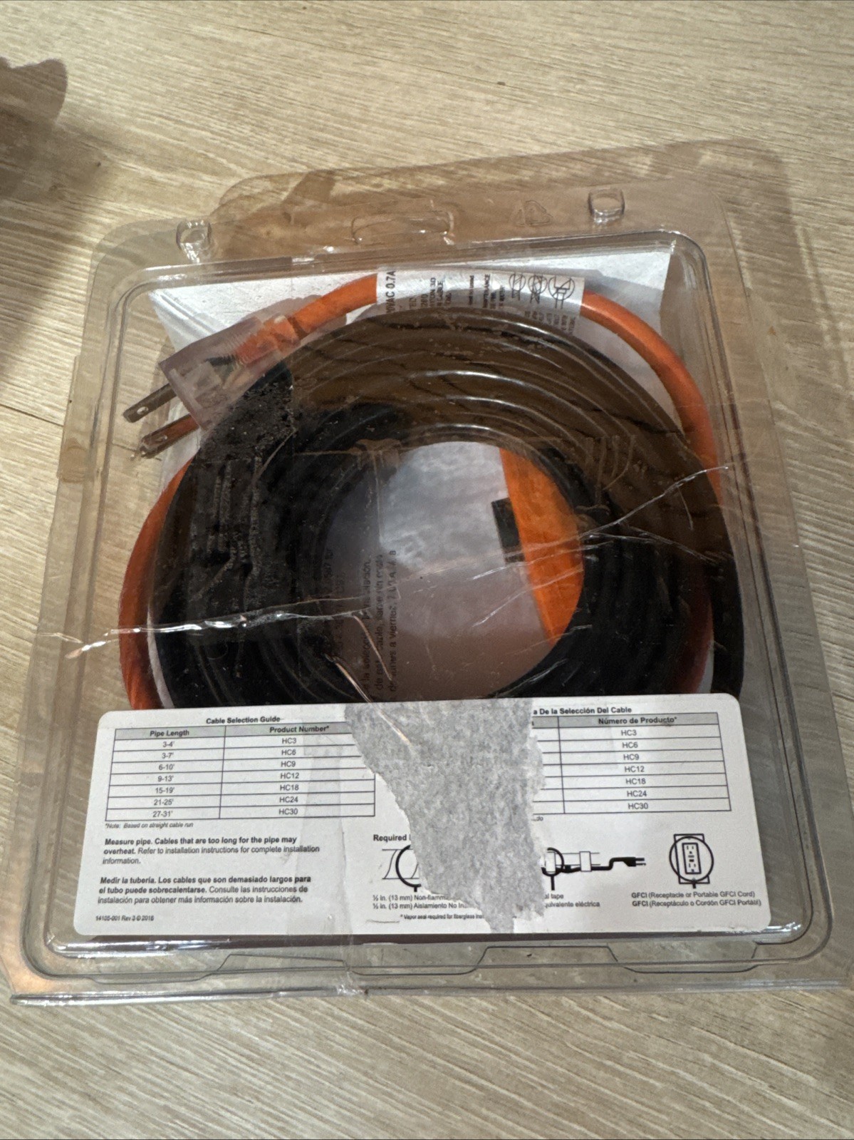Frost King 12 ft. Electric Heat Cable Kit