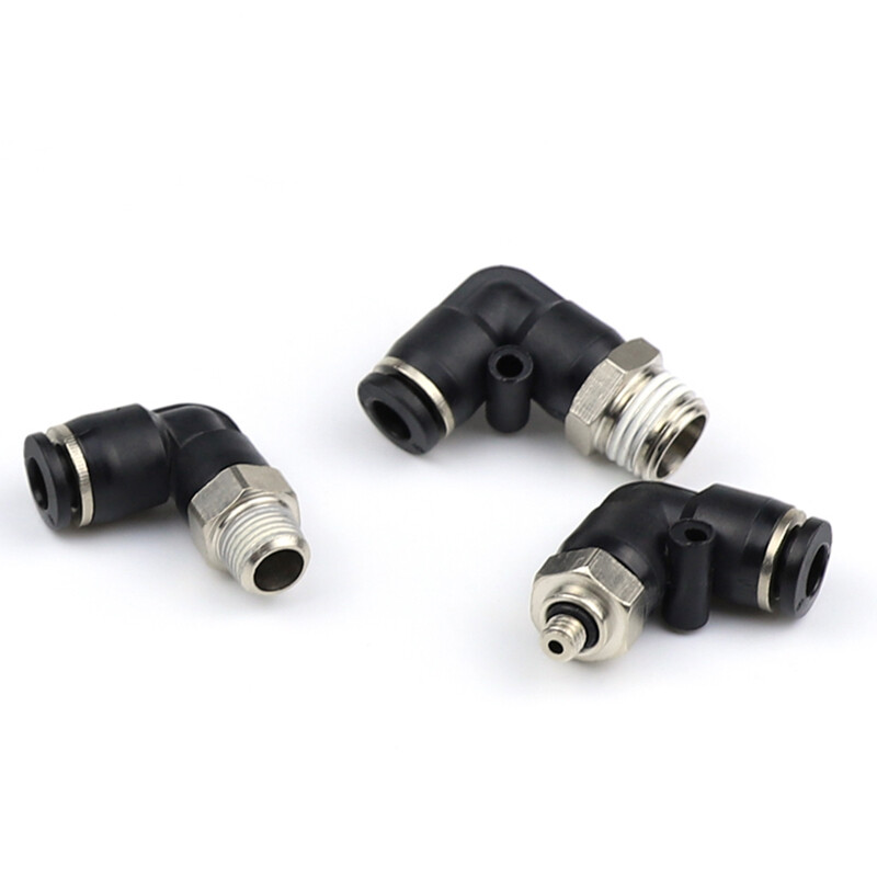 Male Swivel Elbow Pneumatic Push-In Fitting Sizes 3,4,5,6mm Fittings Air Tube