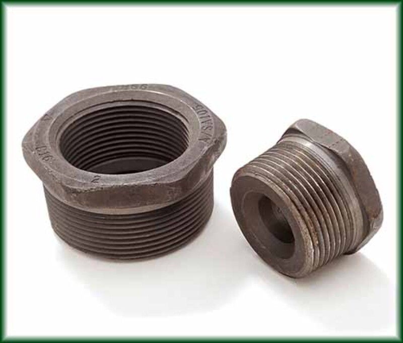 5 pcs) Various Sizes of Hex Bushing Carbon Steel Male x Female NPT Thread 6M USA