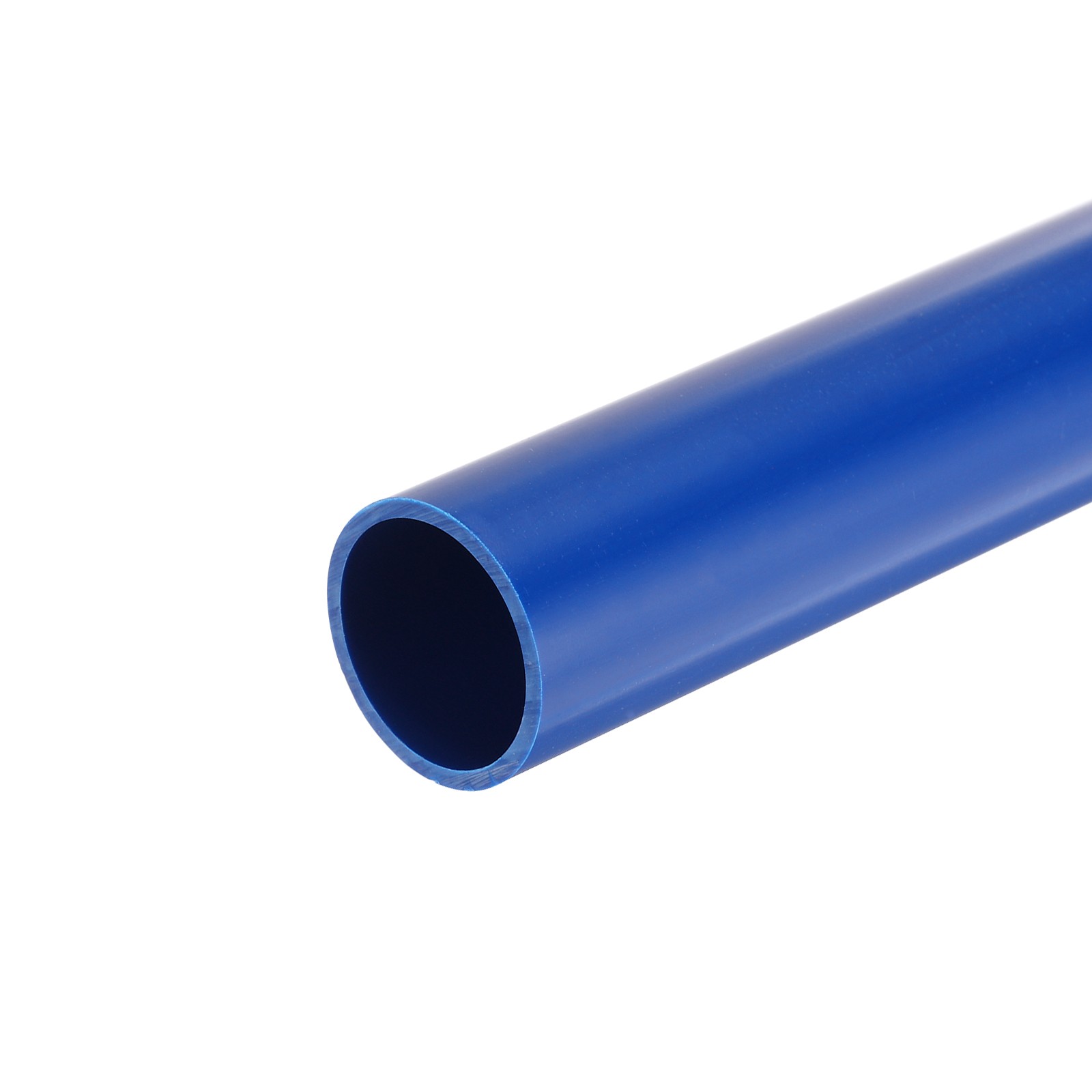 PVC Rigid Round Pipe 28mm ID 32mm OD 500mm Blue High Impact for Water Pipe