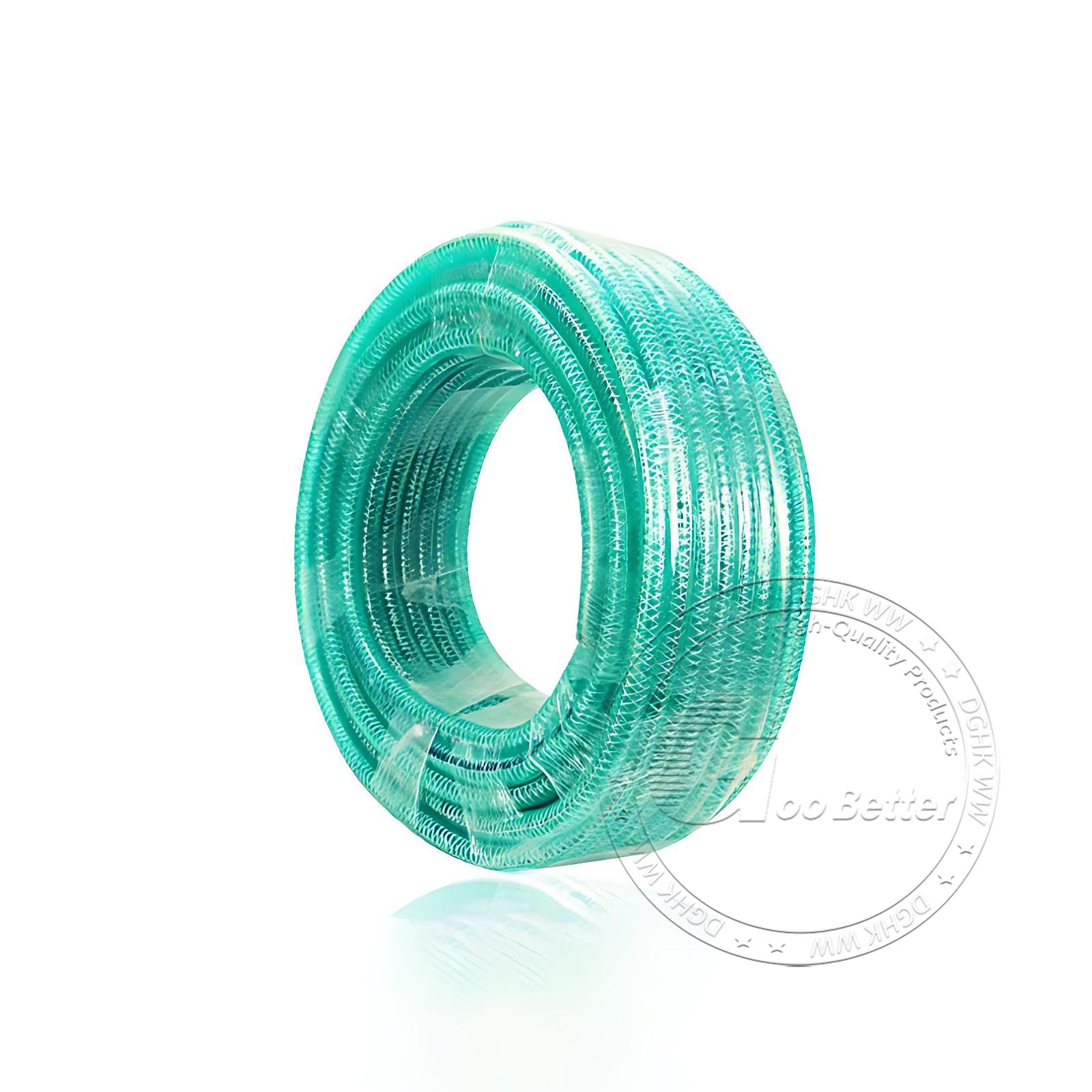 Heavy Duty Braided Wire Reinforced Green Flexible PVC Hose Pipe – Water Fuel