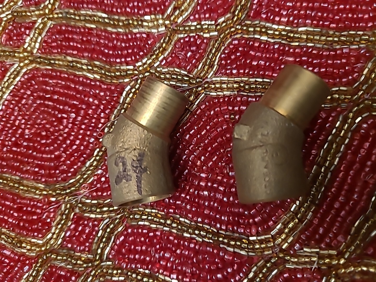 Brass Pipe Fittings…31 Assorted Size Pieces
