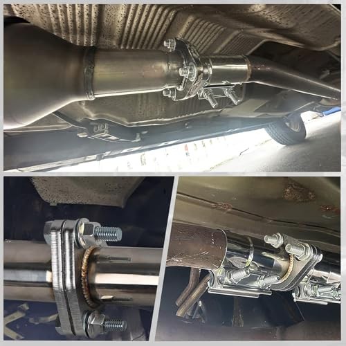 Exhaust Flange Repair Piping Kit 2″ ID with Gasket and 3 Bolts for Quick 2″ID
