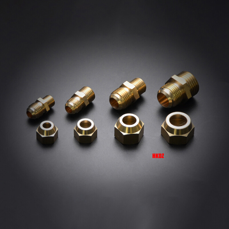 1/8″~1/2″ BSP Male Coupler Brass Straight Connector Adapter
