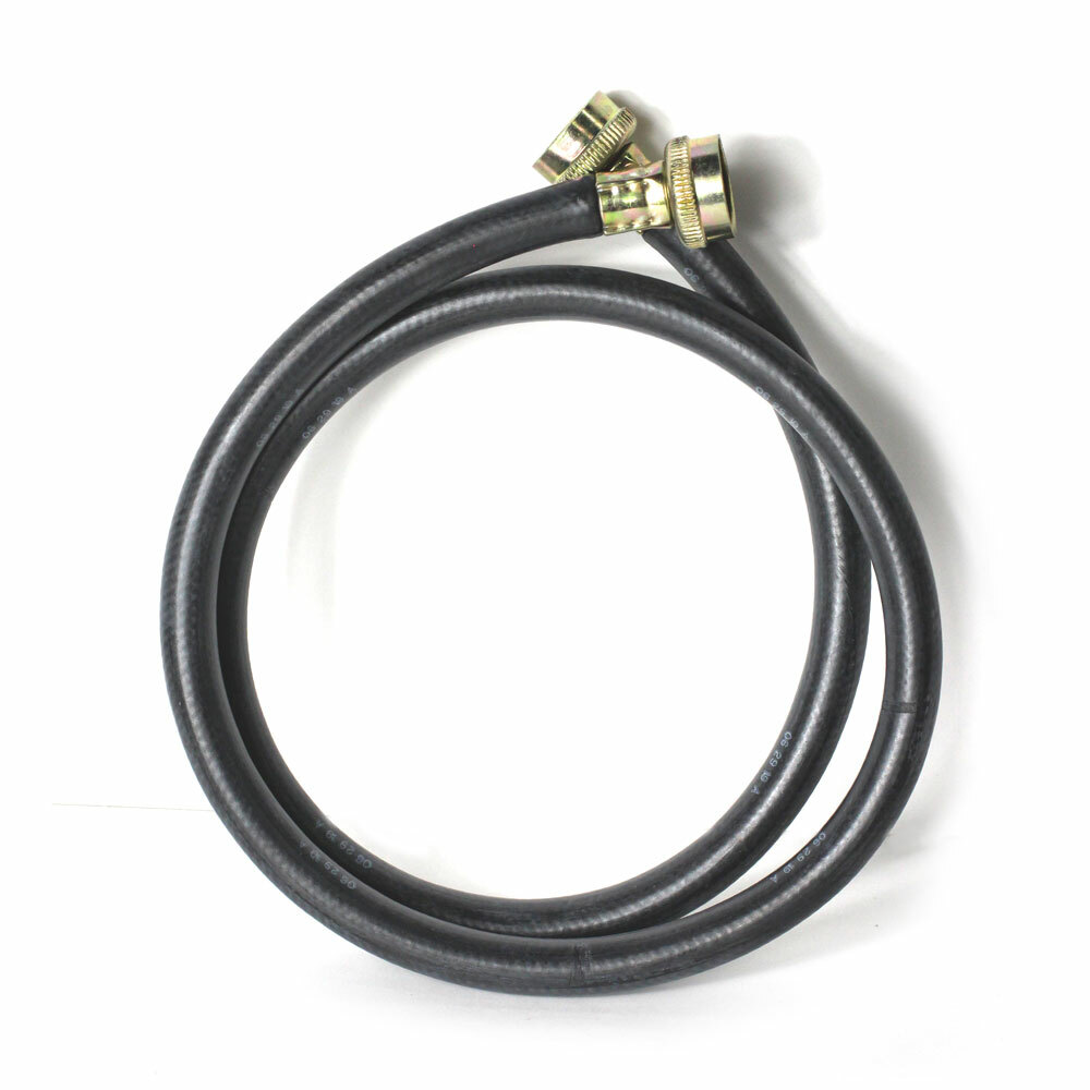 81858 4 Feet Long Washing Machine Hose with 3/4 Inch GHT on Both Ends Connectors