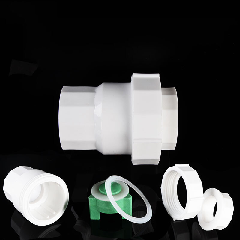 Non Return Valve PPR Plastic Pipe Check Shut-off One Way Fittings Adapters BSP