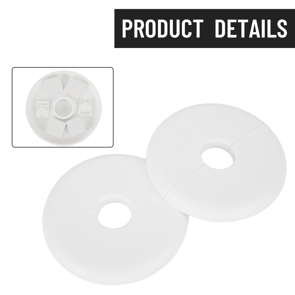 Radiator Pipe Covers Connections For 14mm-16mm Pipes Replacement Accessories