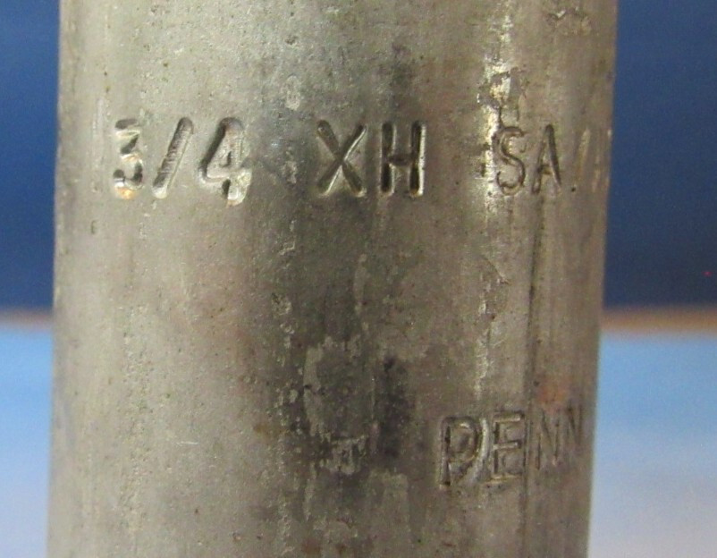 Lot of (7) Penn 3/4″ x 6″ Nipple Stainless Steel A312/304L Sch 80 PE x MNPT USA