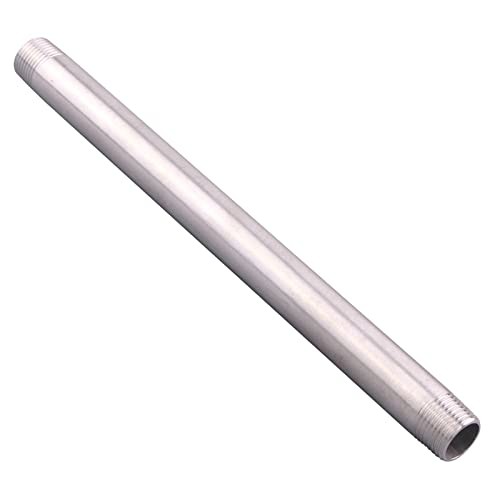 3/8″ X 3/8″ NPT Male Nipple Stainless Steel 3/8″ Male NPT 8″ Length (pack of 2)