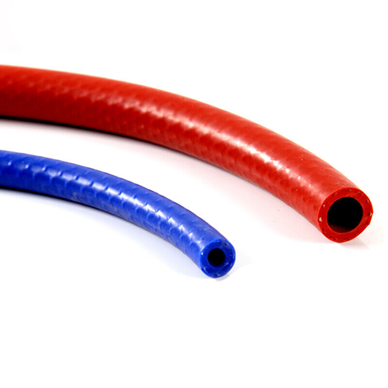 Reinforced Braided Hose Tube Silicone Tubing For Water Vacuum Air High Temp 300℃