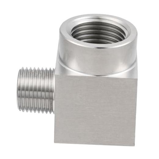 Stainless Steel 304 Reducer 90 Degree Street Elbow/4″ 1/4″ Fnpt x 1/8″ Mnpt 1