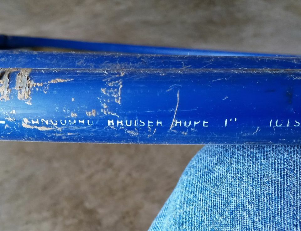 18 FEET OF 1″ PEX PIPE WITH BRASS COUPLER 200PSI
