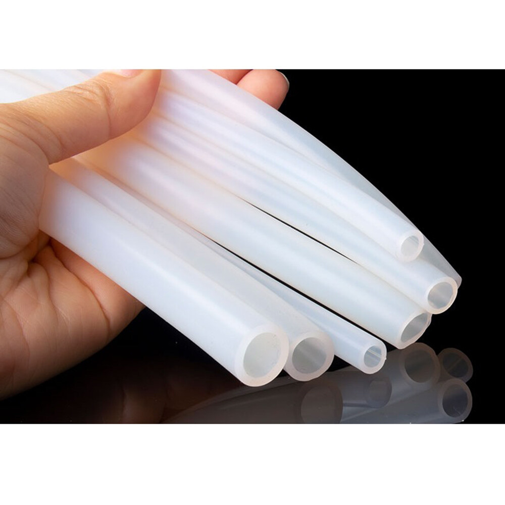 Silicone Hose Rubber Hose High Temperature Resistant White ID *OD =2*4mm~38*44mm
