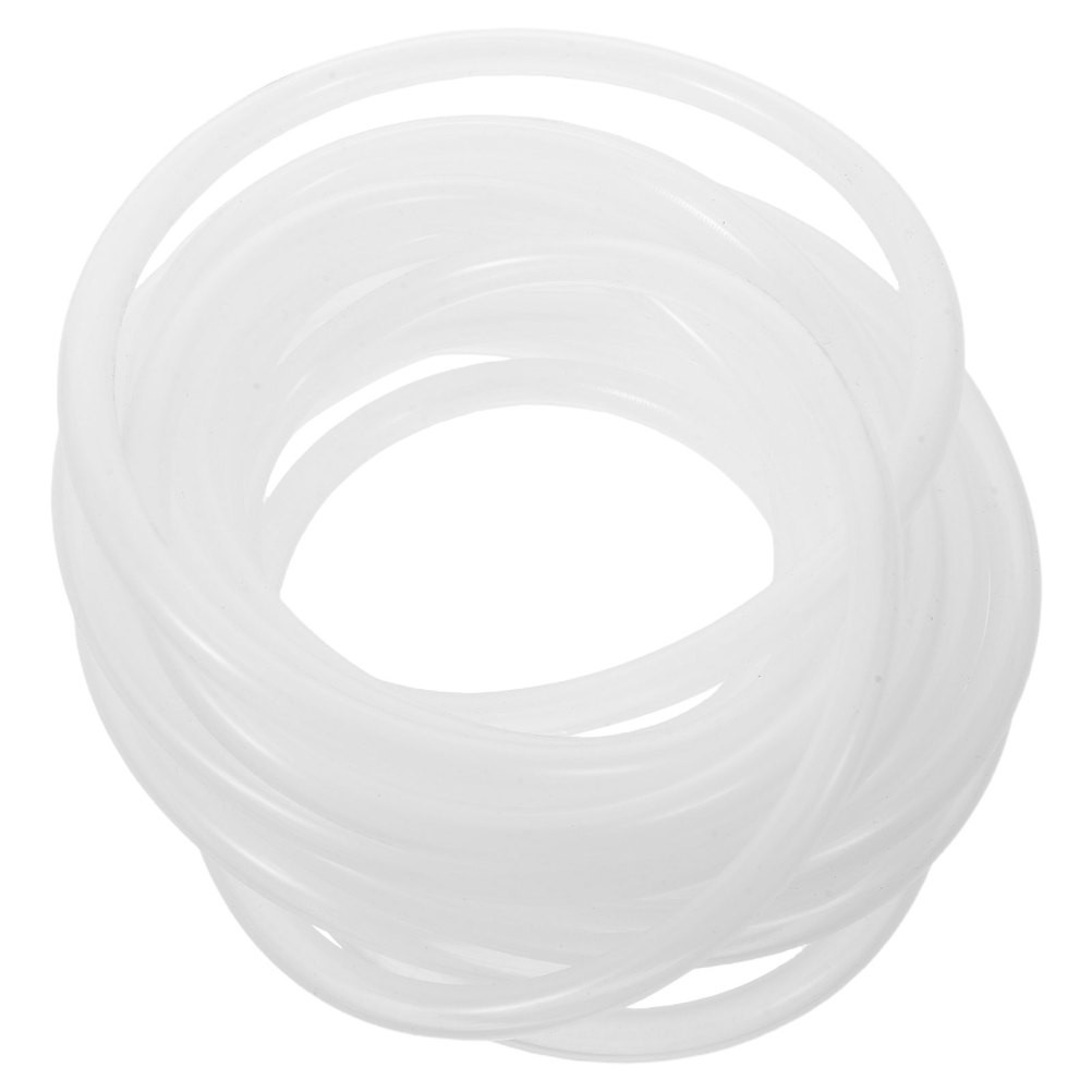 Silicone Shower Hose Inner Tube 6M White Flexible Leak Proof for Bathroom
