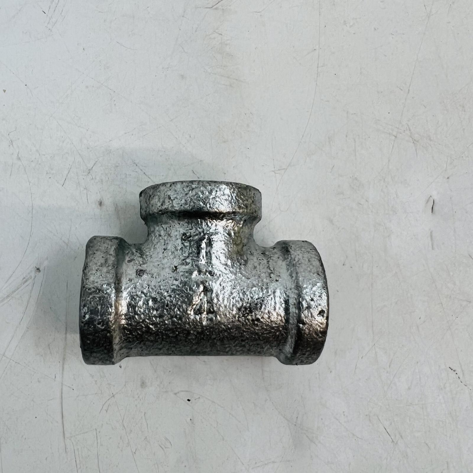 (Lot of 5) 1/2″ Galvanized Iron Pipe Tee Fitting T Connector Threaded Plumbing