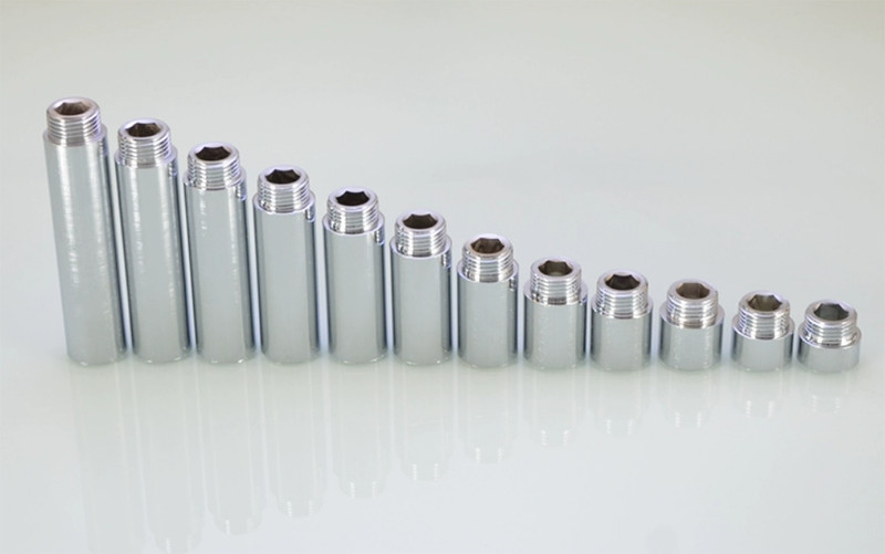 1/2″ BSP Extension Pipe Female x Male Chrome Plated Brass Length 10mm to 500mm