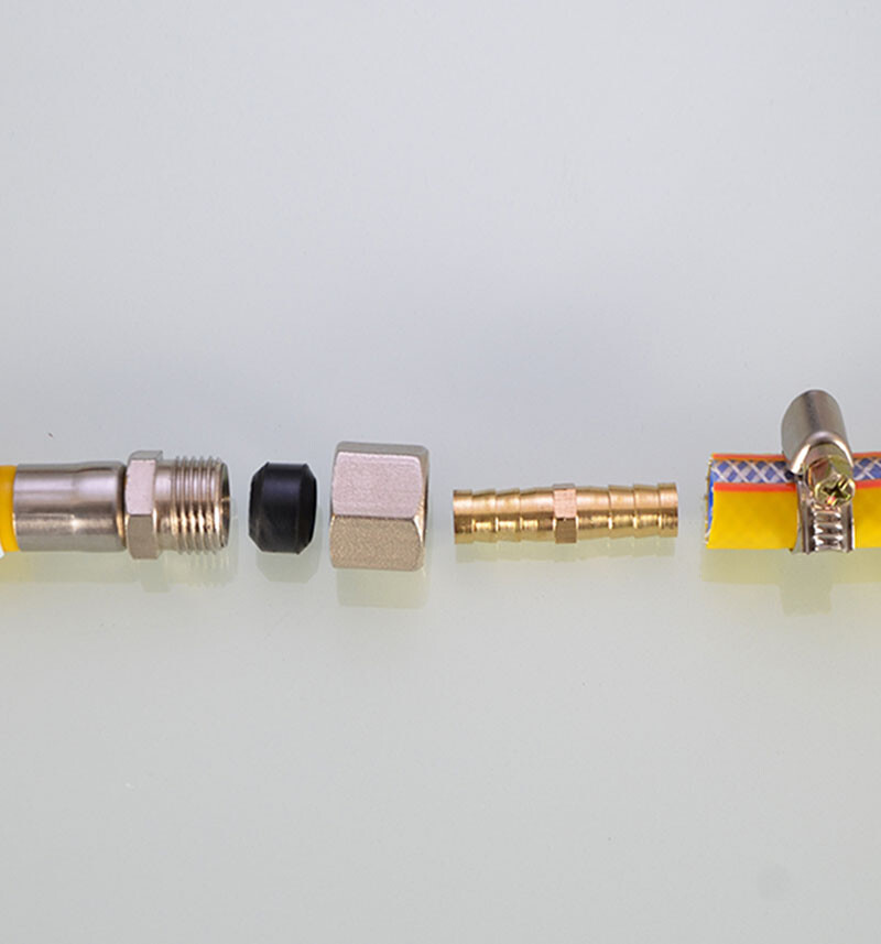 Brass Pipe Fitting Brass Barbed Hose Joiner Splitter Connector Various Type
