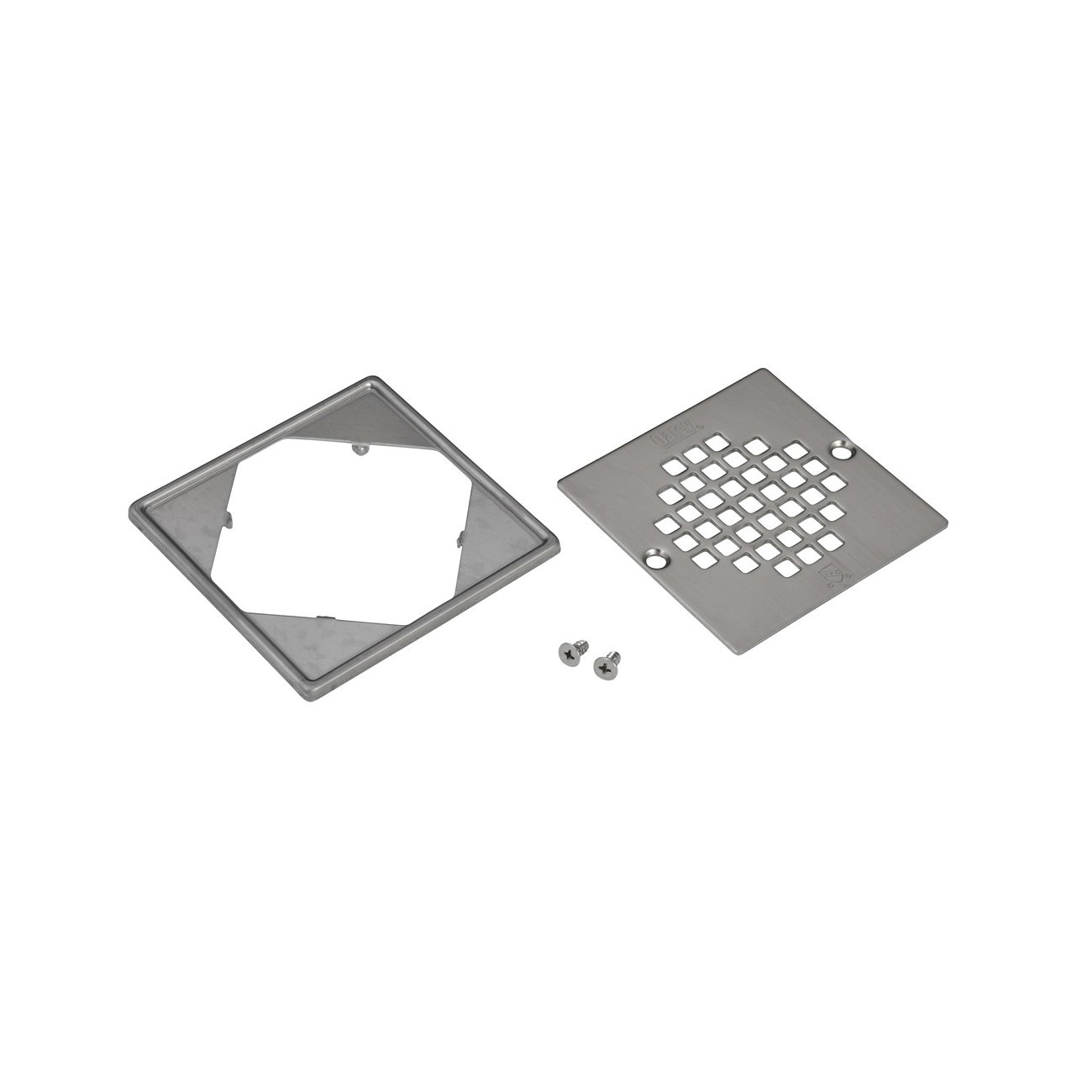 Oatey 42331 4.26″ x 4.26″ Shower Strainer Replacement, Stainless Steel