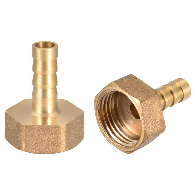1/8″ 1/4″ 3/8″ – 1″ Brass Hose Barb Fitting Connector Female Thread Pipe Adapter