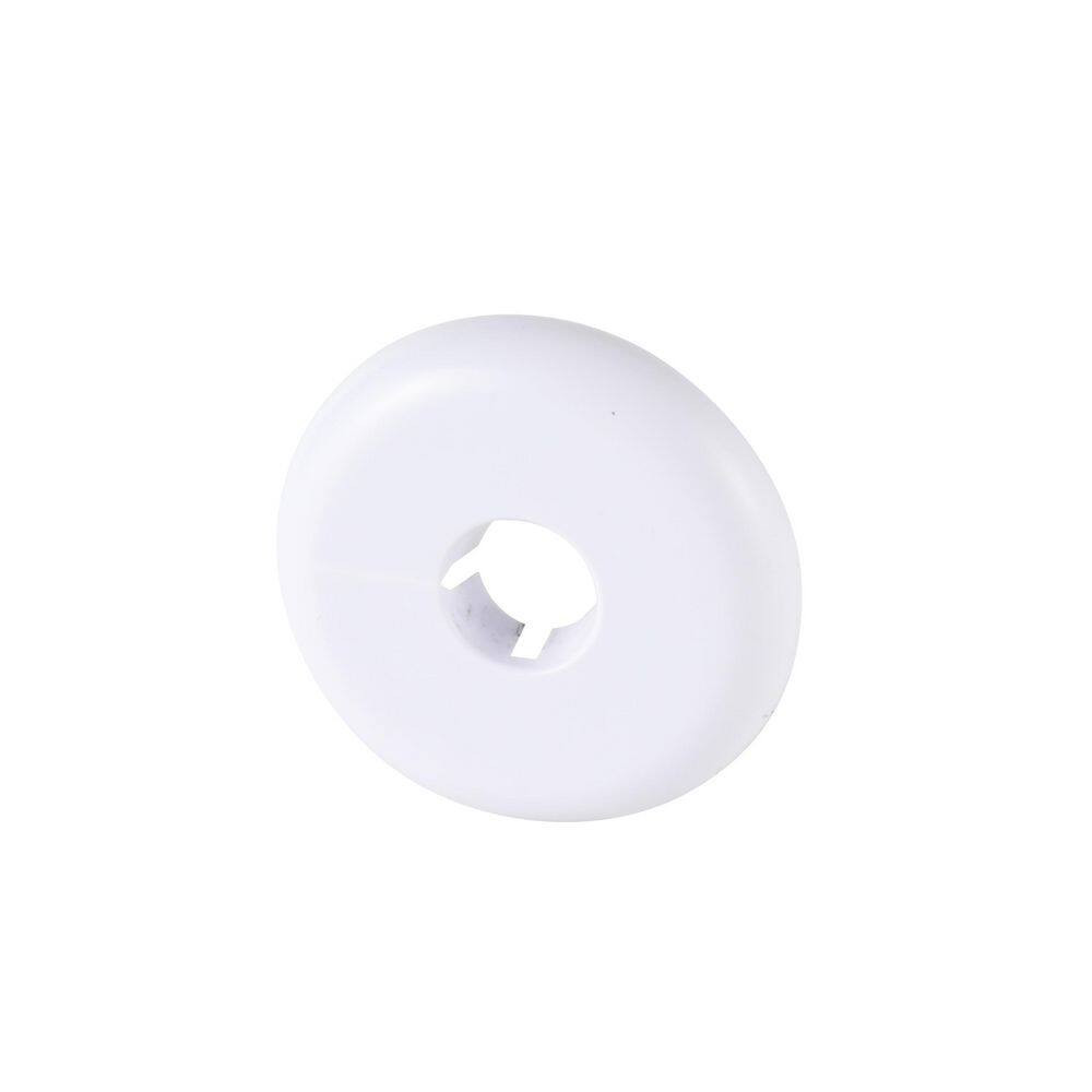 1/2 In. X 2.5 In. NOM CTS Plastic White Floor and Ceiling Plate 20-Pack