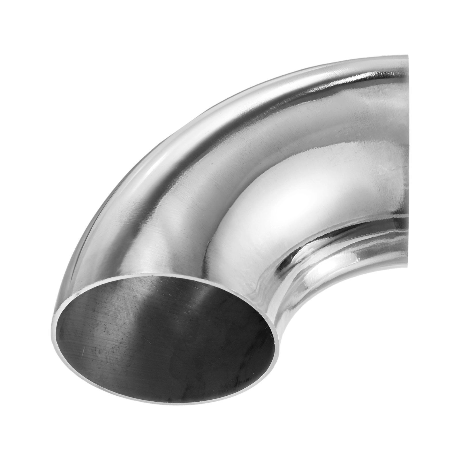 2-Pack OD 3 Inch 90 Degree Mandrel Bend Elbow, Thicken 2 mm Height 120 mm