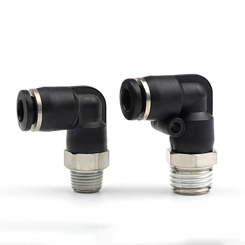 Male Swivel Elbow Pneumatic Push-In Fitting Sizes 3,4,5,6mm Fittings Air Tube