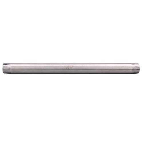 3/8″ X 3/8″ NPT Male Nipple Stainless Steel 3/8″ Male NPT 8″ Length (pack of 2)
