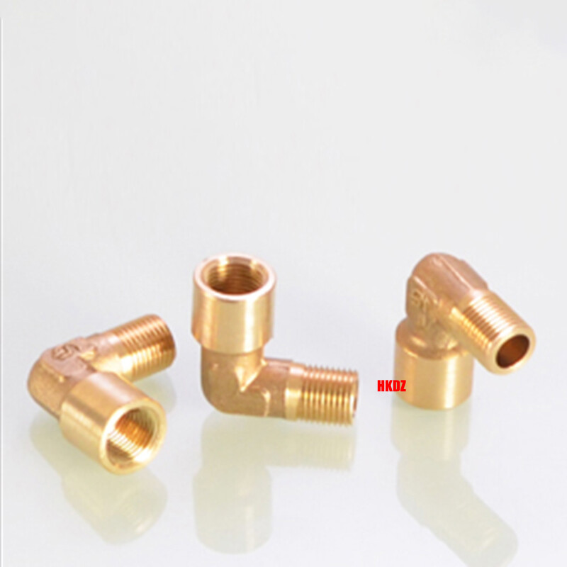 1/8″~1/2″ Brass 90° Elbow Female Male BSP Threaded Fittings Water Pipe Connector