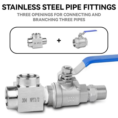 1 piece 3/8 npt tee, npt 3/8 tee Female to NPT3/8