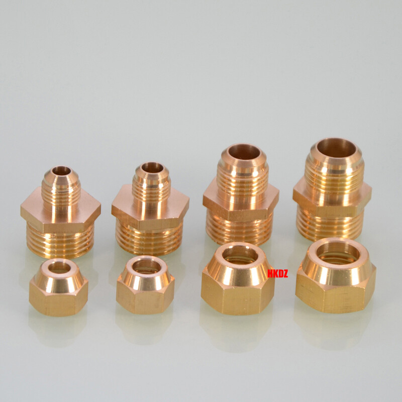 1/8″~1/2″ BSP Male Coupler Brass Straight Connector Adapter