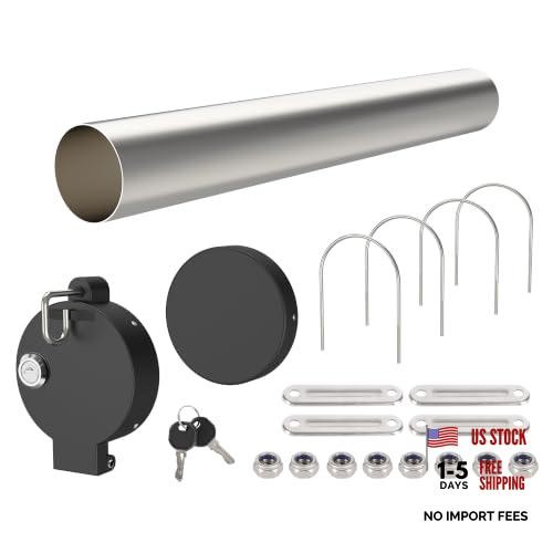 4 “Conduit Carrier Kit with 4” Stainless Steel Pipe for Safe Transport and