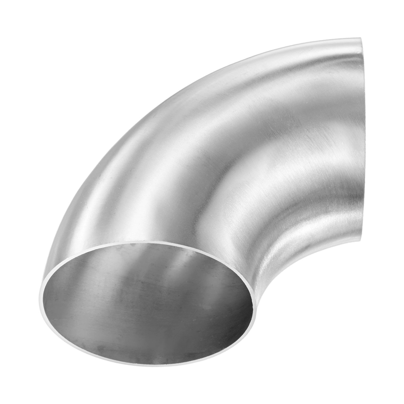 2-Pack OD 2.8 Inch 90 Degree Mandrel Bend Elbow, Thicken 1.5 mm Height 100 mm