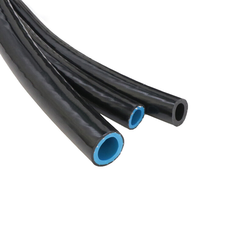 ID 6-16mm Double-layer TPU Oil Pipeline Diesel Fuel Hose Tube Tubing Black/Blue