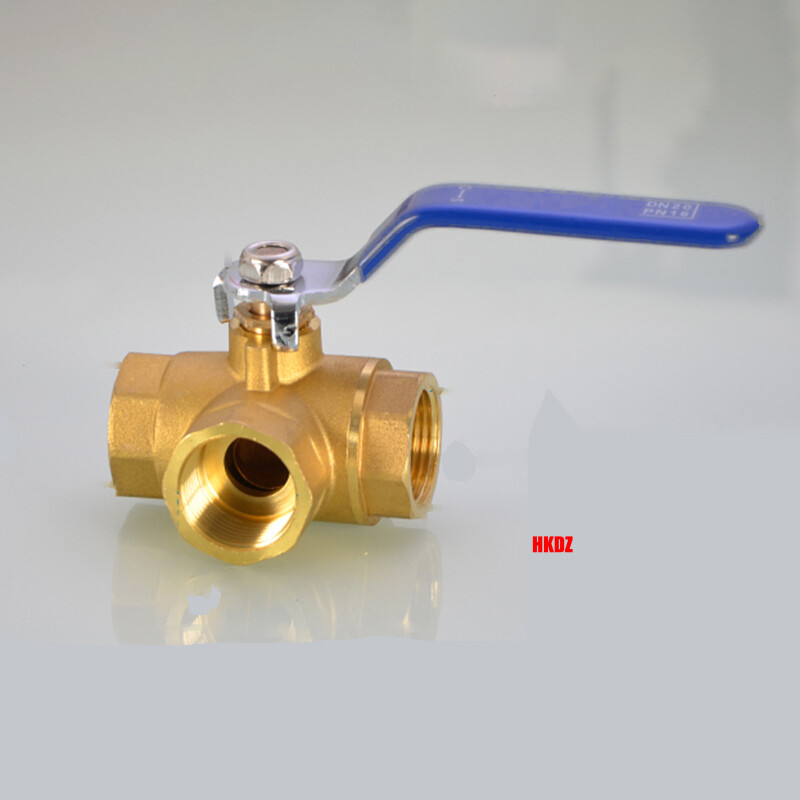 Brass Ball Valve BSP 1/2″ 3/4″ Female/Male Thread 3 Way Long Lever Handle Valves