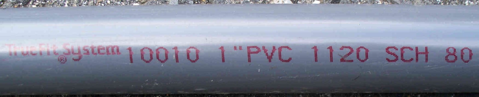 1″ x 48″ Charlotte Schedule 80 Grey PVC Pipe TrueFit System – USA – Combo Ship
